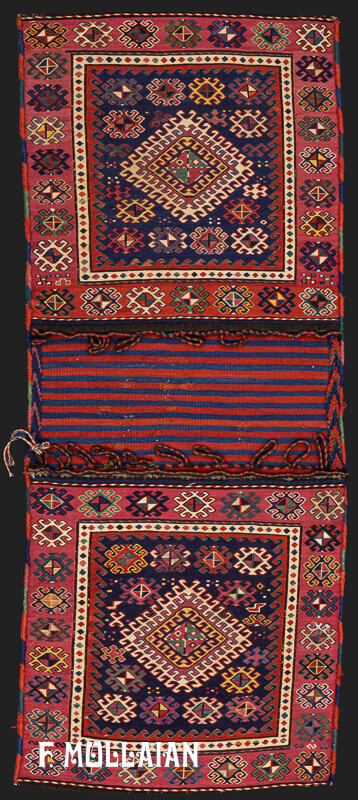 Antique Persian Small Shahsavan Rug n°:61490812